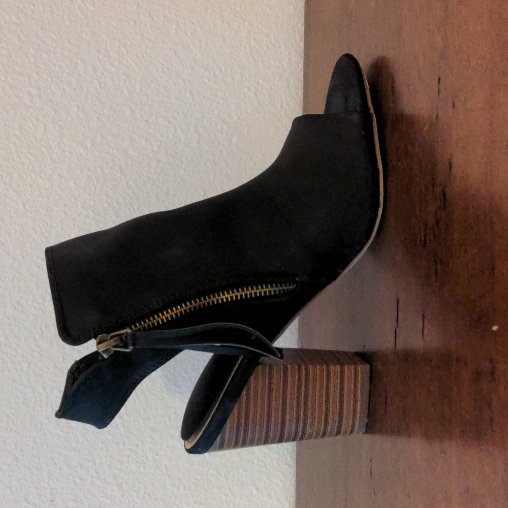 Justfab 'Balinda' peep toe booties